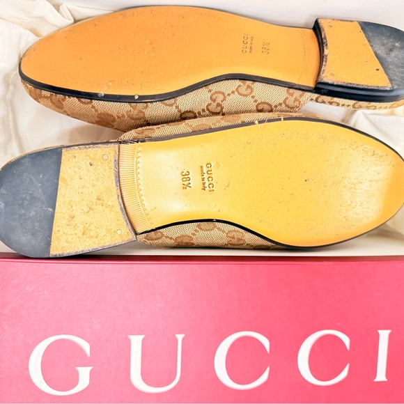 Gucci Women's Tan Loafer Mule - Picture 2 of 6